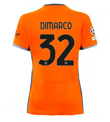Inter Milan Federico Dimarco #32 Tredjetröja Dam 2023-24 Kortärmad